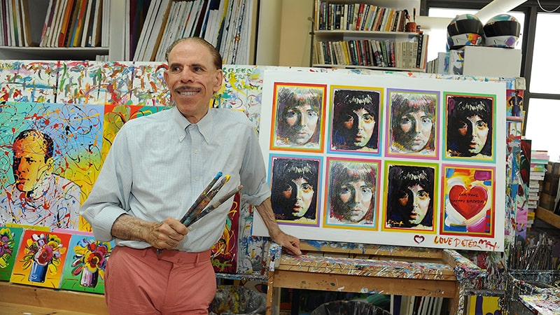 Peter Max appears at Caesars Palace gallery this weekend-min